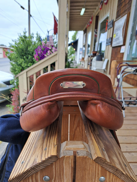 18" Zaldi Lasarte Jump Saddle