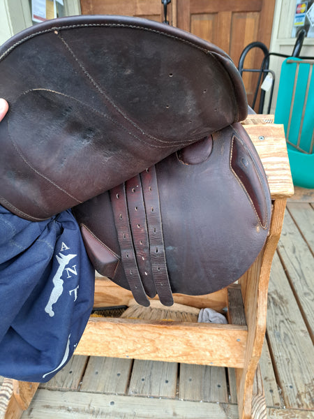 15.5" Antares Close Contact Jump Saddle