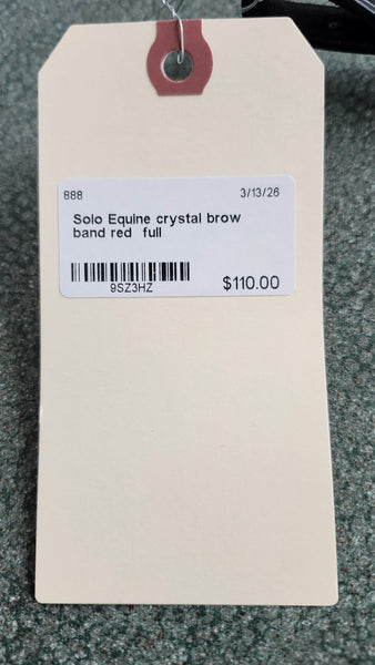 Solo Equine Browband