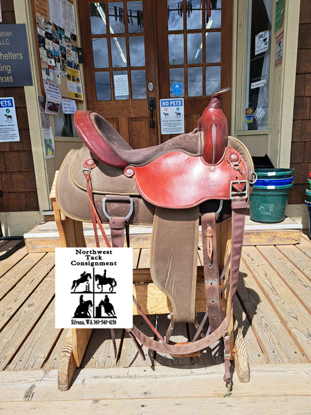 15" Fabtron Lady Trail Western Saddle