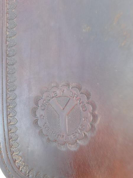 15" Circle Y Omaha Flex2 Western Trail Saddle
