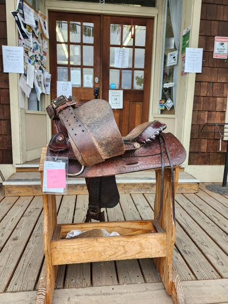 15.5" Hereford Equitation Saddle