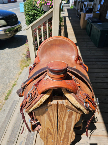 16" John Willemsma Custom Wade Ranch Roper Saddle