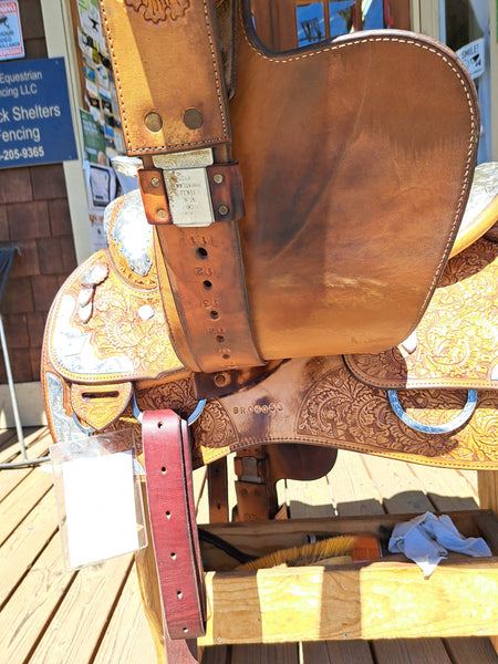 16" (Finished to 15") Blue Ribbon Western Equitation Show Saddle