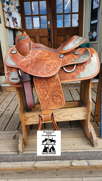 14" Tough 1 Youth Challenger Western Equitation Show Saddle