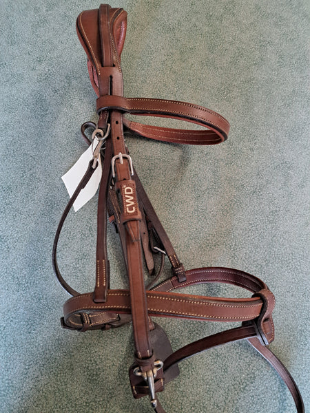 CWD French Noseband Training Bridle - FULL