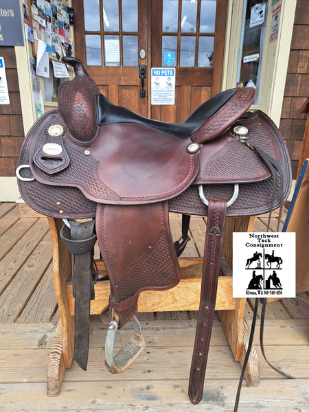 15.5" Crates Classic Reiner Saddle