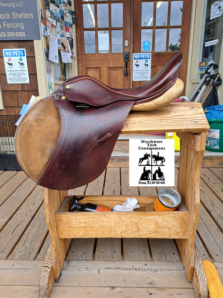17.5" Collegiate Ruiz Diaz All Purpose English Saddle