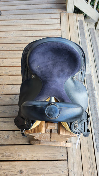 14" Circle P Synthetic Western Saddle