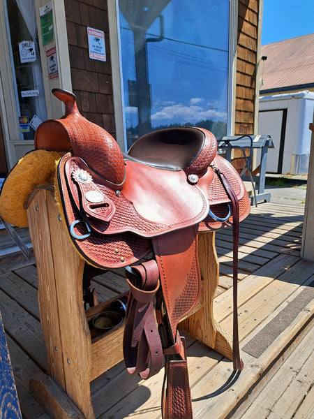 15.5" Crates Classic Reining Saddle