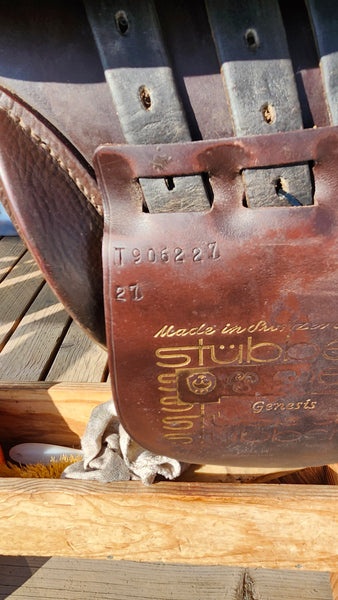 17.5" Stubben Genesis CS De Luxe Jump Saddle