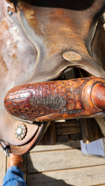 14" Three Forks Merrill Barrel Saddle