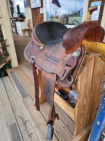 14.5" Teskey's Trophy Barrel Racing Saddle