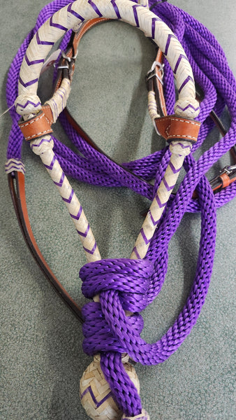 Bosal Bridle with Reins