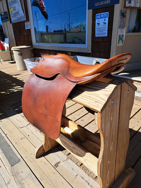 20.5" Blue Ribbon Cutback Saddleseat Saddle