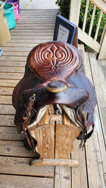 15" Hereford Tex Tan Western Saddle