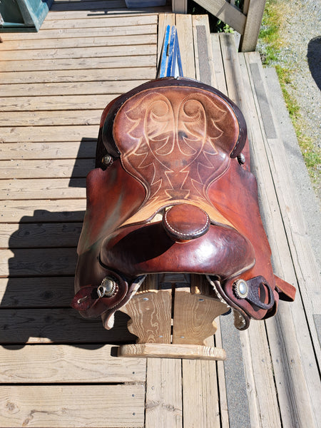 15.5" Simco Roping Saddle