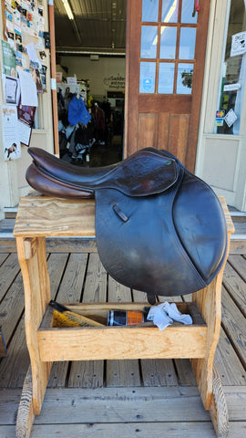 17" County Stabilizer Jumping Saddle