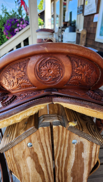 15" Henderson Saddle Co Wade Ranch Roper Saddle