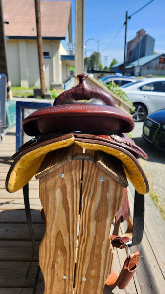 ON TRIAL 17" Crates Supreme Western Trail Saddle