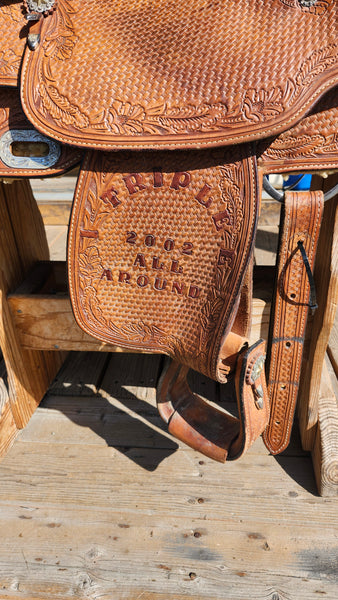 17" Mary's Custom Tack Western Equitation Show Saddle
