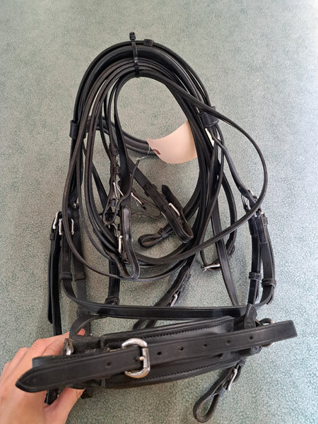 Kieffer Double Dressage Bridle
