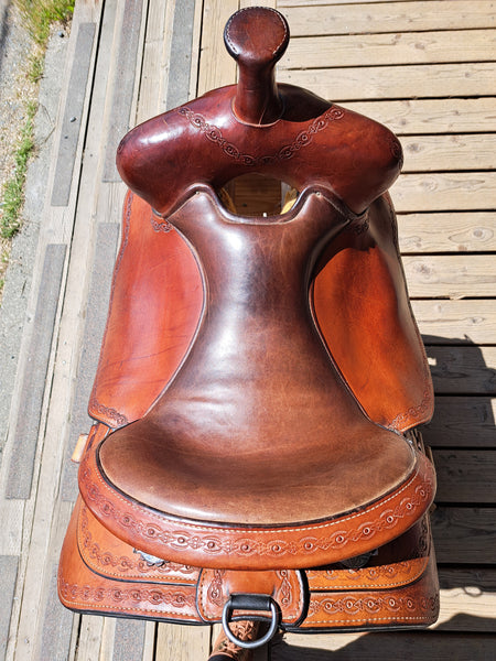 ON TRIAL 16" Circle Y Alpine Flex2 Saddle