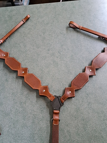 Snakeskin Western Tack Set