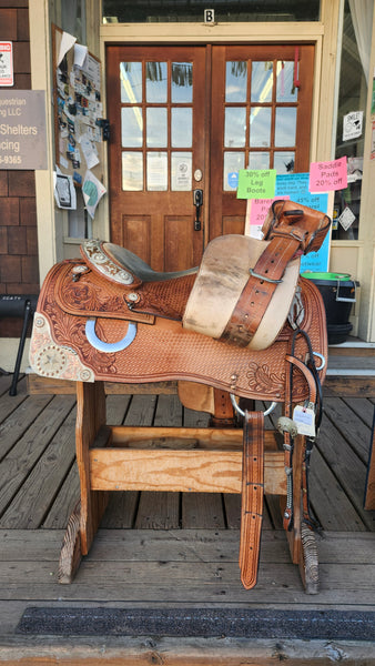 16" Dale Chavez Western Equitation Show Saddle