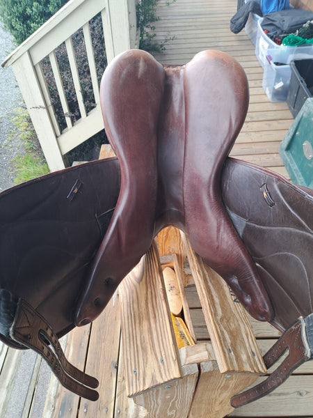 16.5" M. Toulouse Monoflap Event Saddle