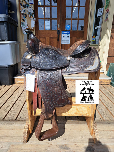 15" Western Equitation Saddle