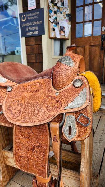 14" Tough 1 Youth Challenger Western Equitation Show Saddle