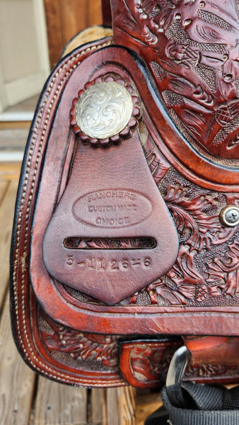 16" Rancher's Choice by Courts Ranch Roper Saddle