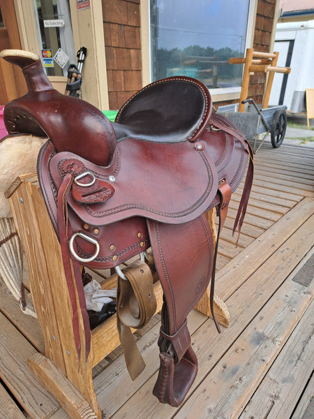 17" Circle Y Draft Horse Western Saddle