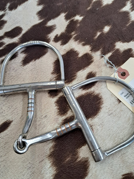 5" Myler D-Ring Single Break Snaffle