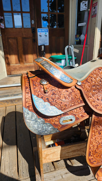 16" Rocking R Western Equitation Show Saddle