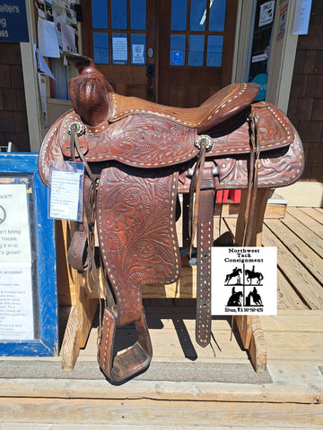 15" Western Ranch Saddle