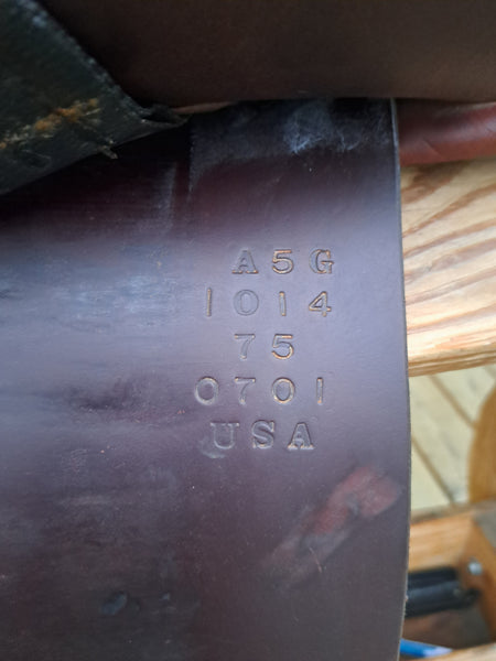 17.5" Tad Coffin Close Contact Saddle