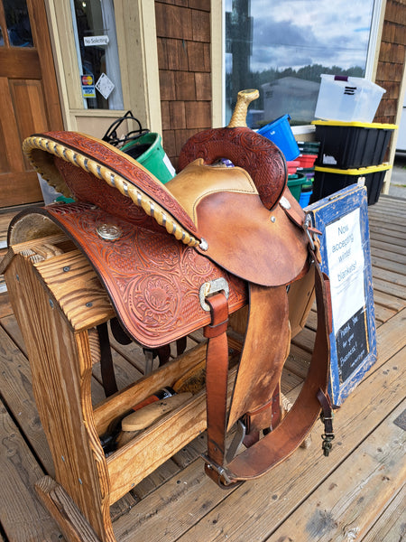 14" Cicle Y The Proven Barrel Racing Saddle