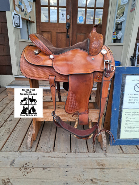 16" Crates Reining Saddle