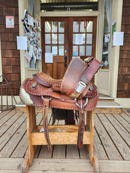 15.5" Vintage Action Company Show Saddle