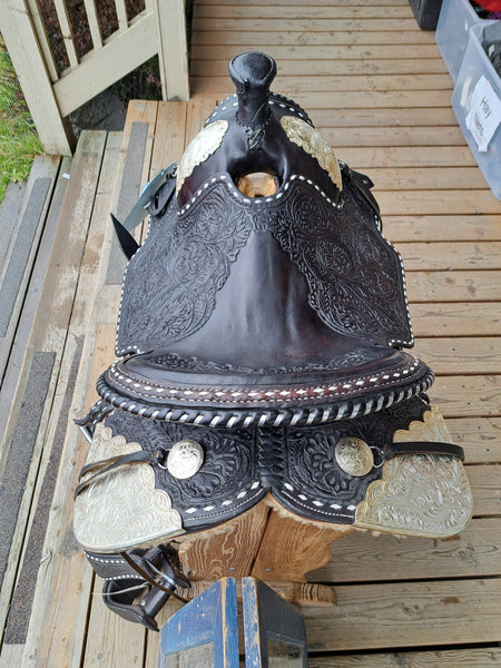 16" Marty Kosel Custom Equitation Saddle