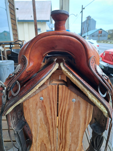 16" Ortho-flex Range Roper Ranch Saddle