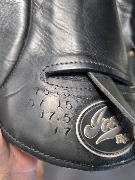 17.5" Custom Saddlery Icon Flight Monoflap Dressage Saddle