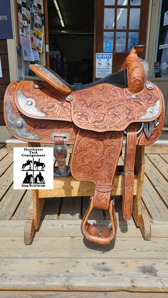 16" Champion Turf Western Equitation Show Saddle