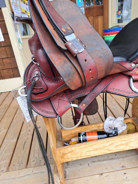 19" Dixieland Western Gaited Saddle