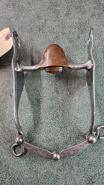 5" Garcia Silver Show Bit with Copper Roller