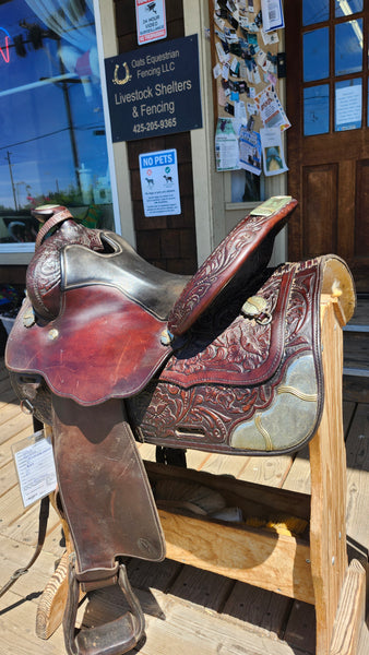 15" Circle Y Western Equitation Show Saddle