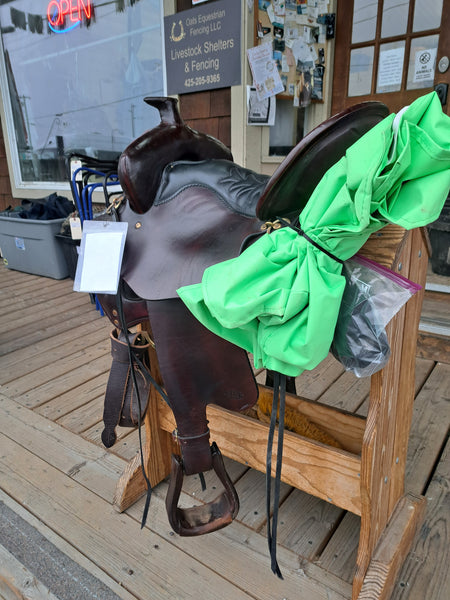 15.5" Tucker Black Mountain Trail Saddle
