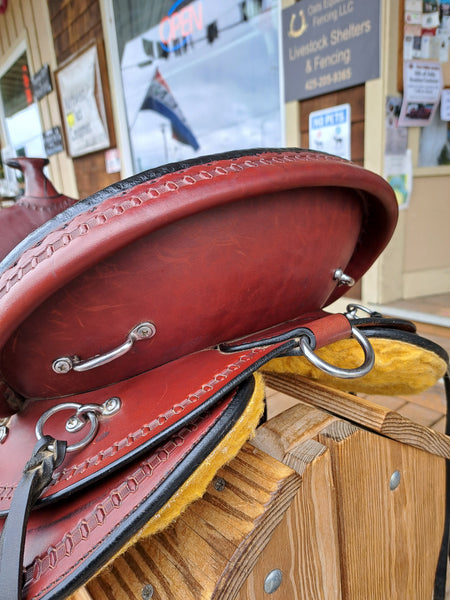 19" Dixieland Western Gaited Saddle